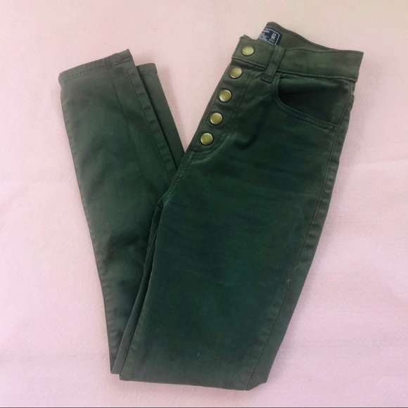 Abercrombie & Fitch Denim - Abercrombie & Fitch Ultra High Rise Ankle Jeans